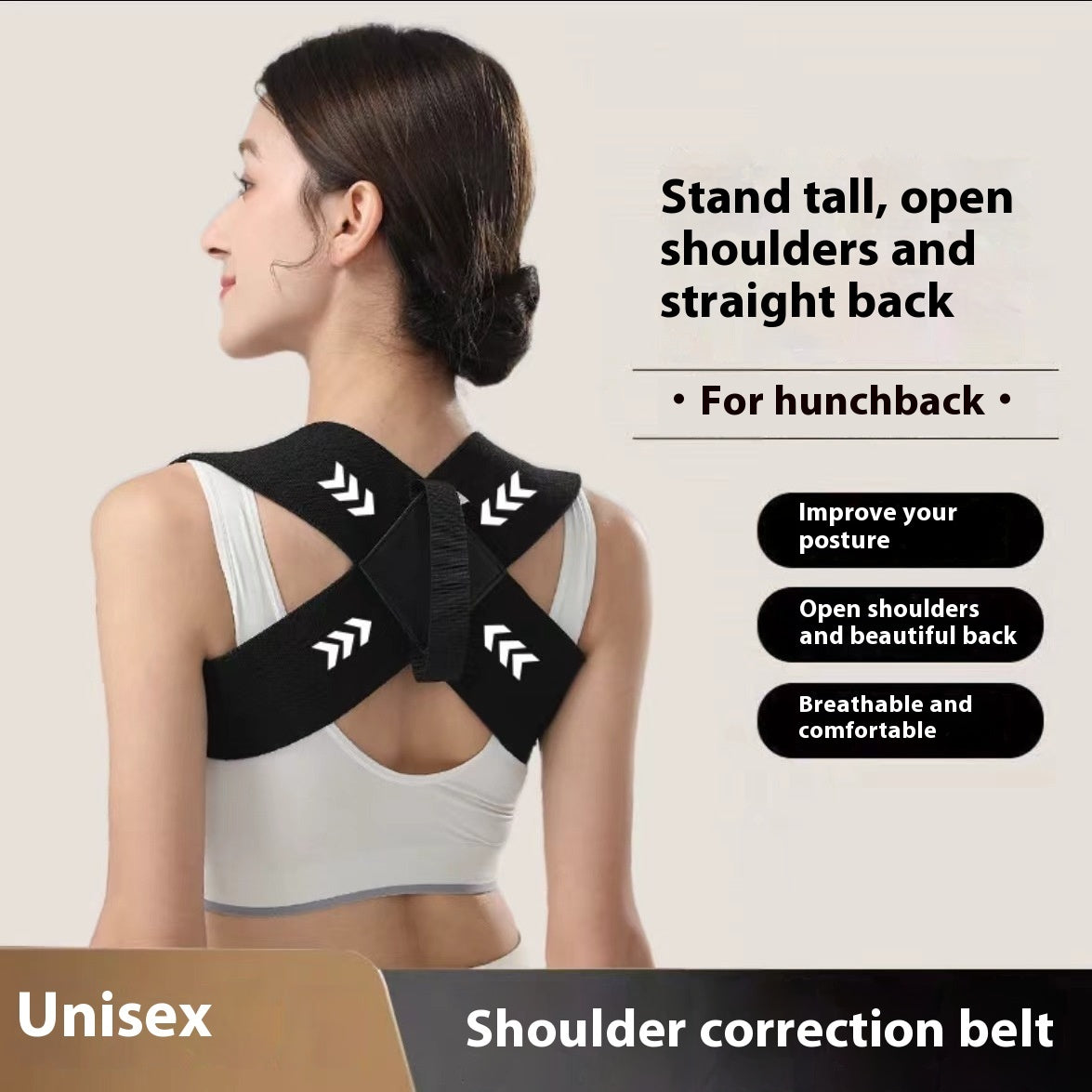 Women's Body Brace Anti-camel Posture Correction Belt