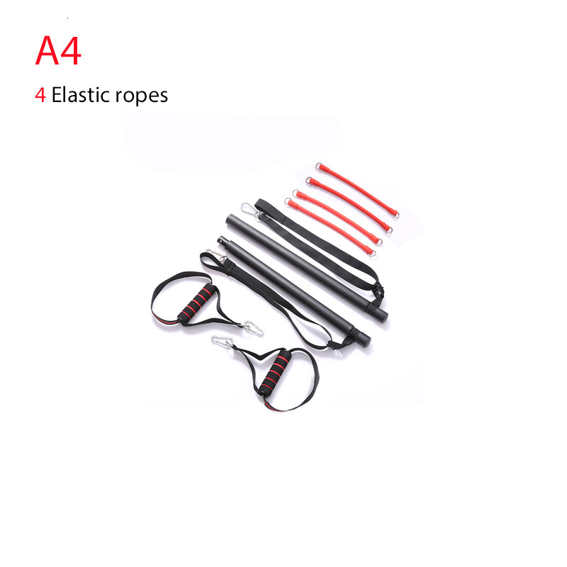 Body Workout with Resistance Bands Rubber Buckles