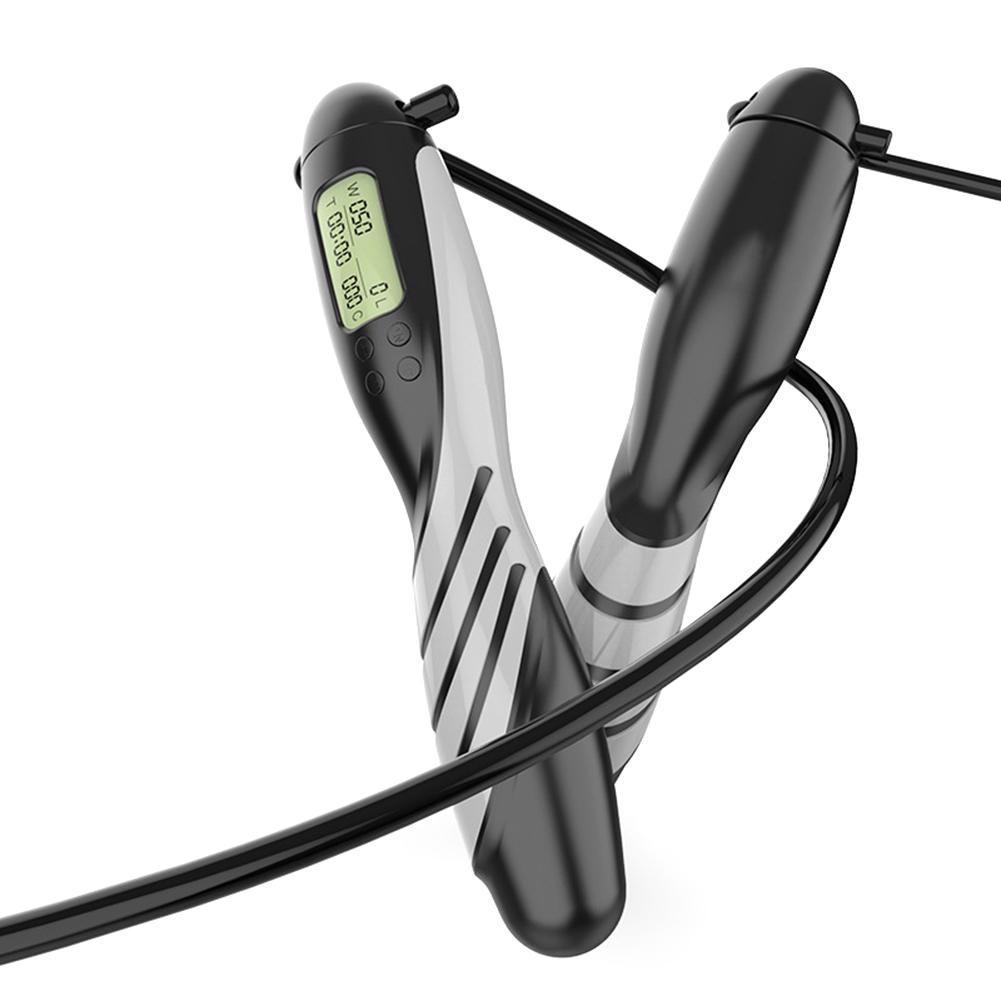 Rope skipping rope fitness cordless counter