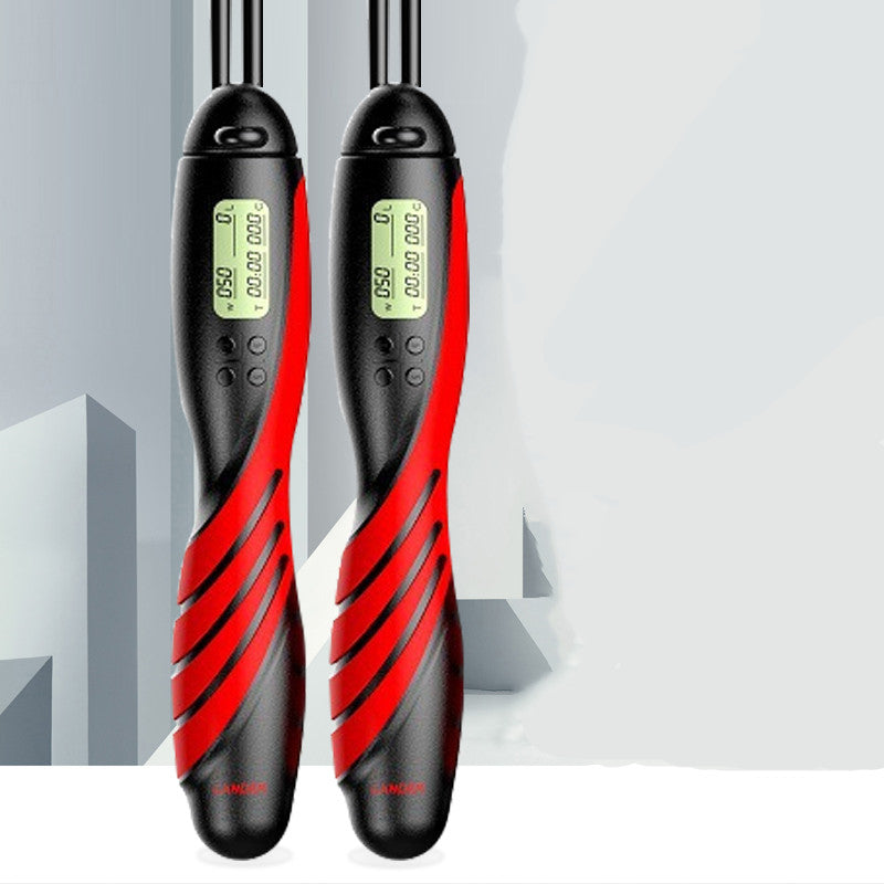 Rope skipping rope fitness cordless counter