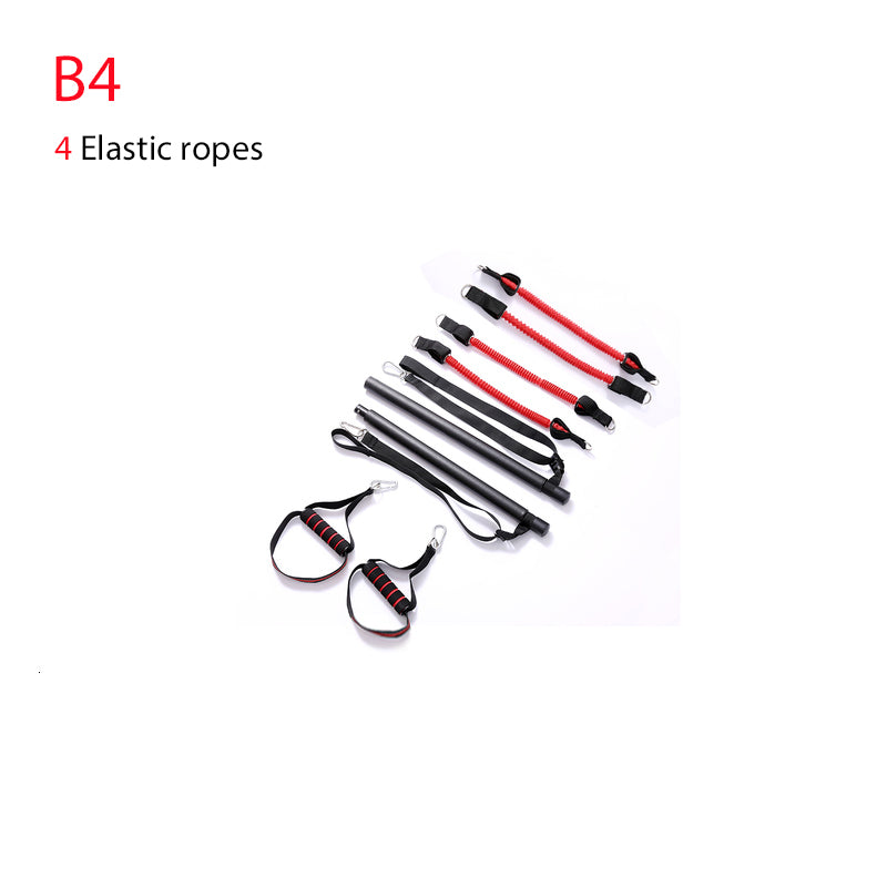 Body Workout with Resistance Bands Rubber Buckles