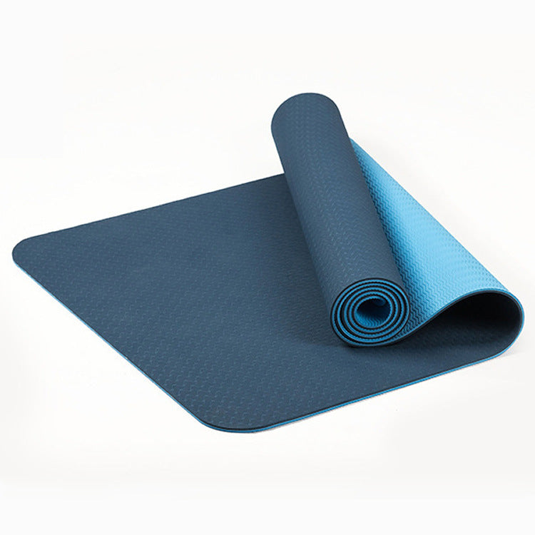 Yoga Mat Thickened 8mm Two-color