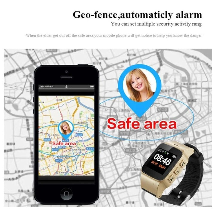 Gps Tracking Watch Anti-lost SOS Wifi