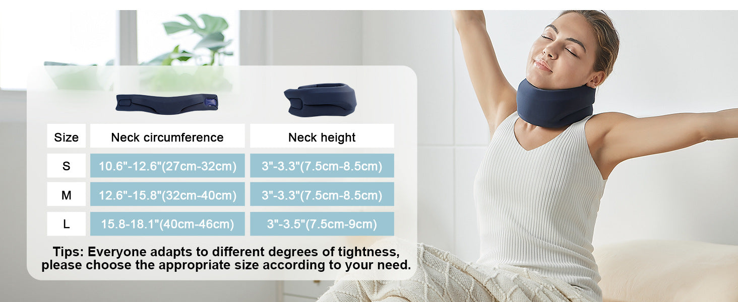 Cervical Spine-Relaxing Sleep Neck Support Brace