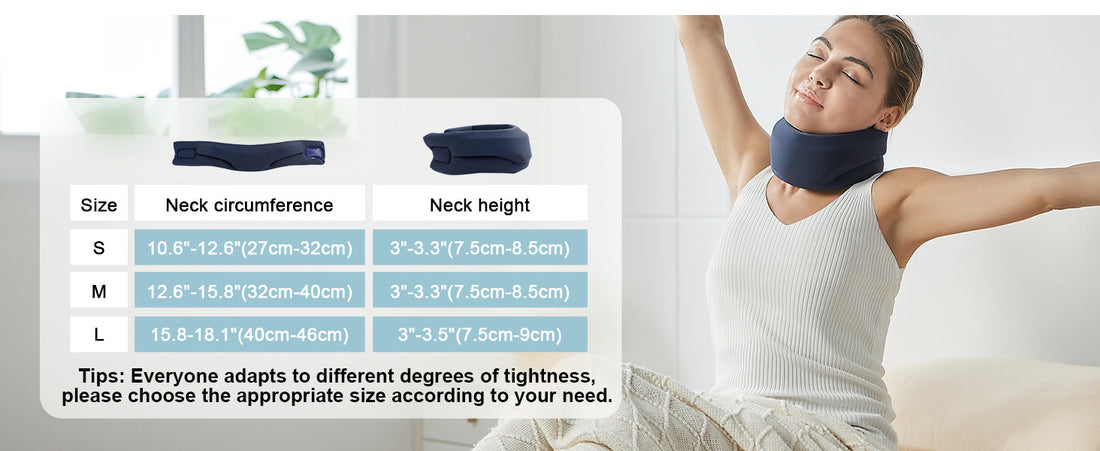 Cervical Spine-Relaxing Sleep Neck Support Brace