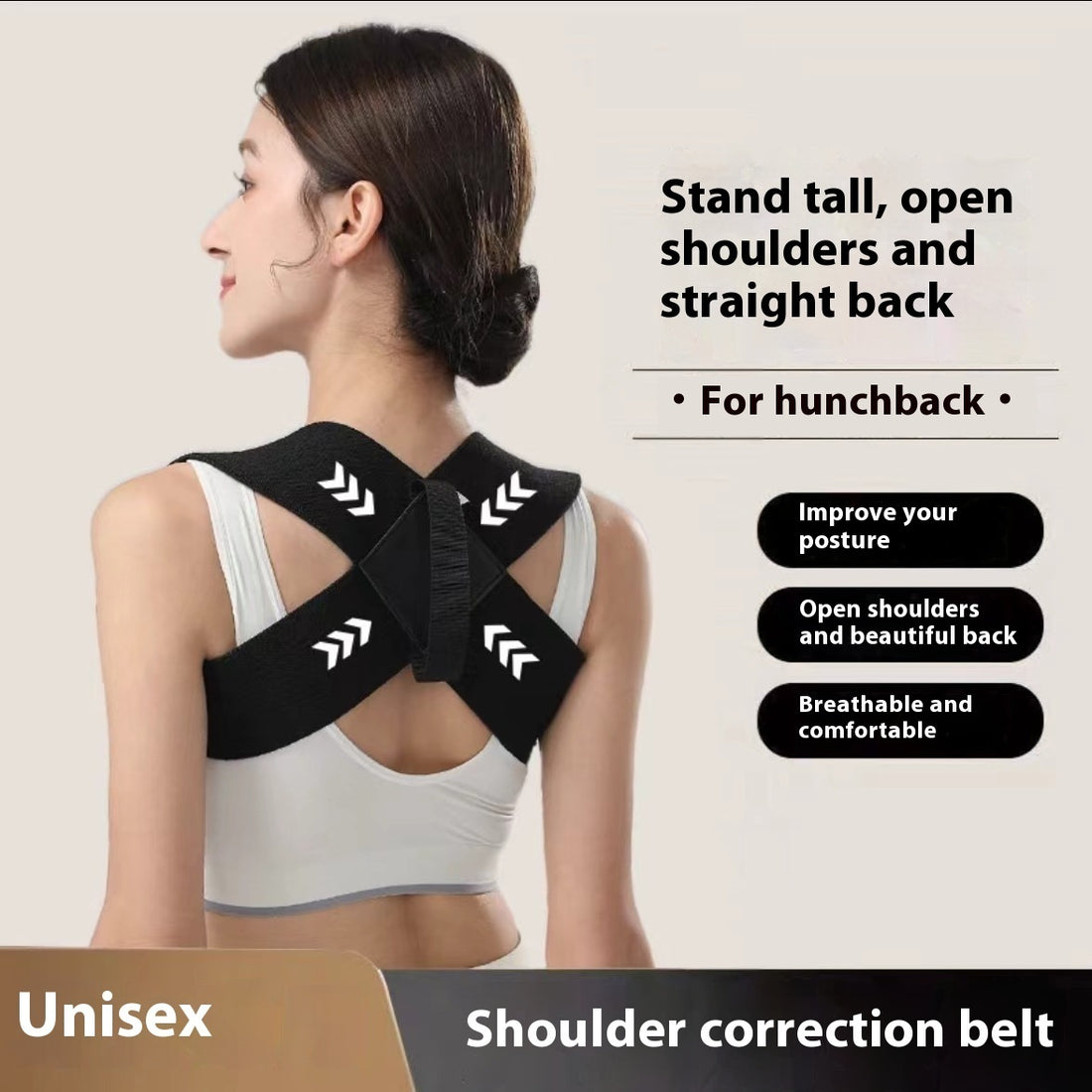 Women's Body Brace Anti-camel Posture Correction Belt