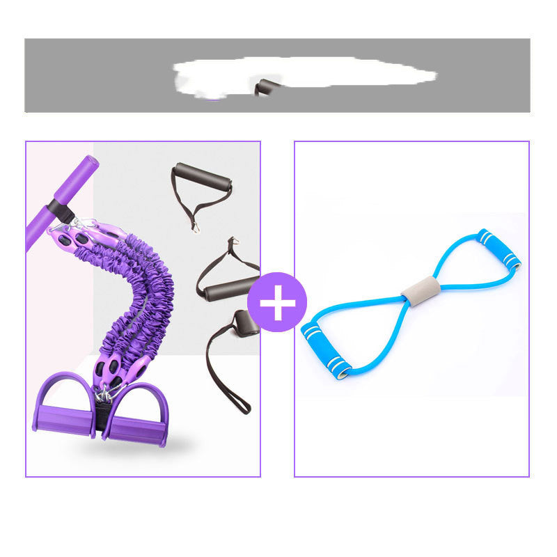 Multi Function Tension Fitness Latex Resistance Bands