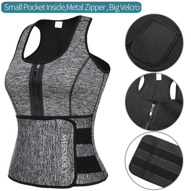 Women Neoprene Waist Trainer Suit