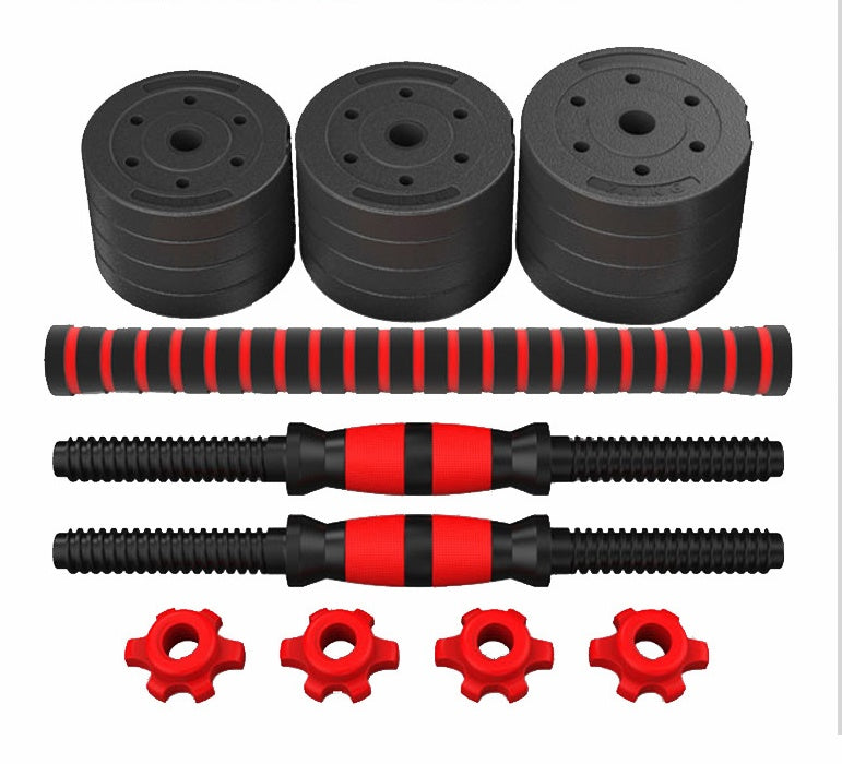 Rubber-coated Cement For Household Fitness Dumbbells