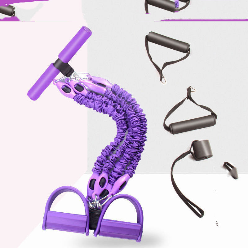 Multi Function Tension Fitness Latex Resistance Bands