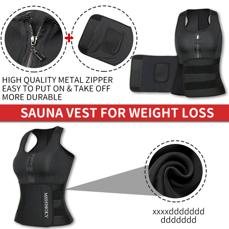 Women Neoprene Waist Trainer Suit