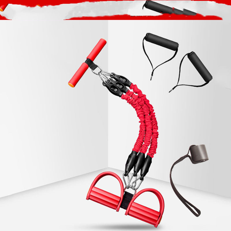 Multi Function Tension Fitness Latex Resistance Bands