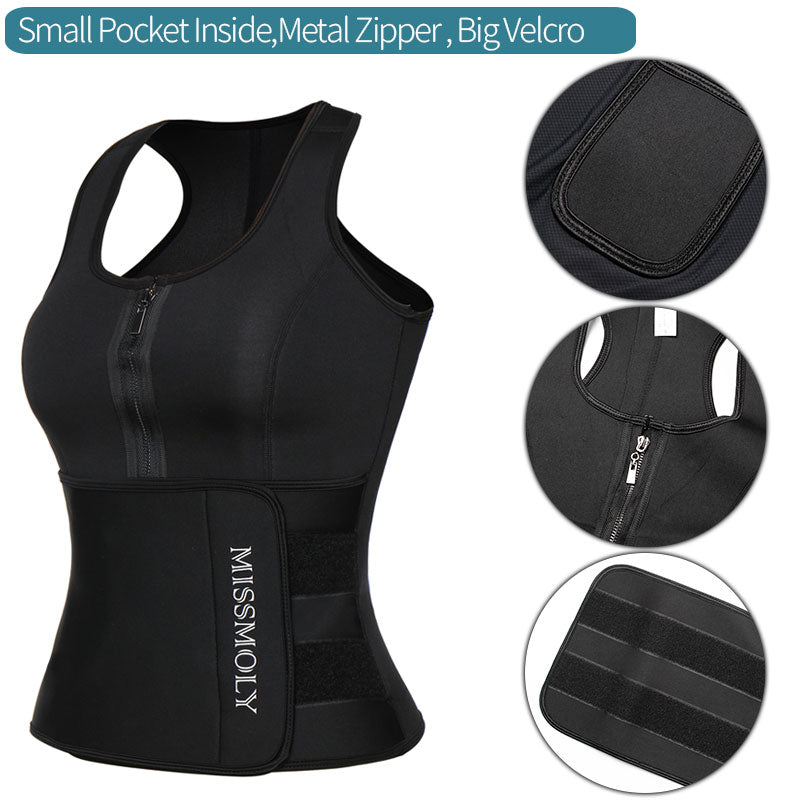 Women Neoprene Waist Trainer Suit