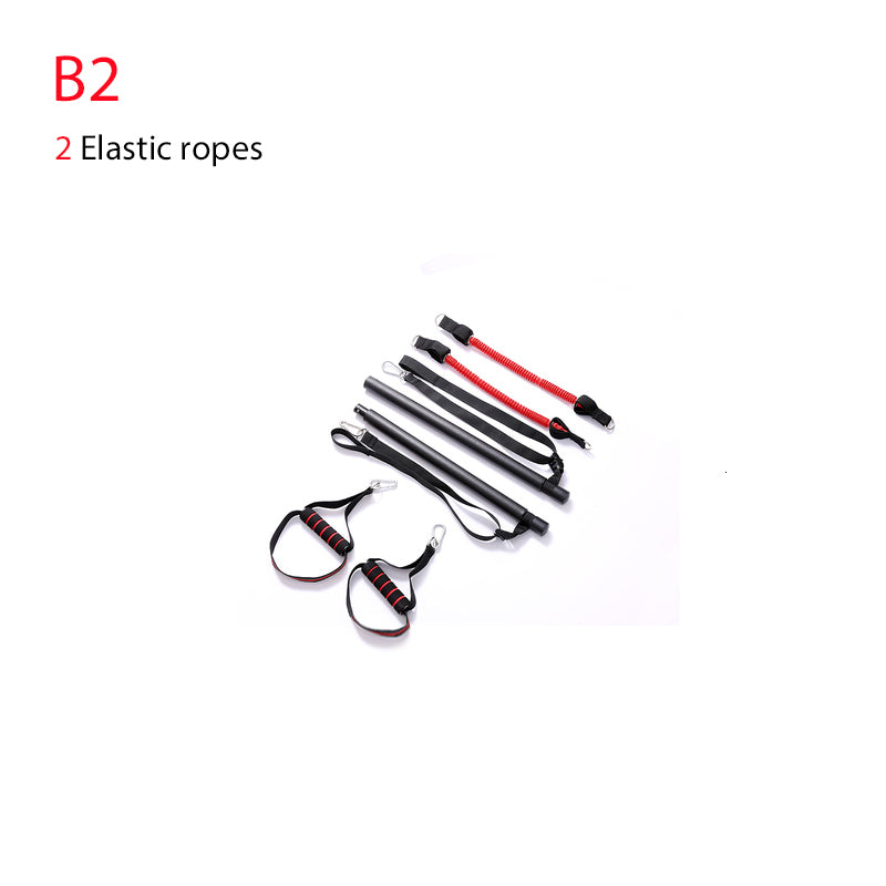 Body Workout with Resistance Bands Rubber Buckles