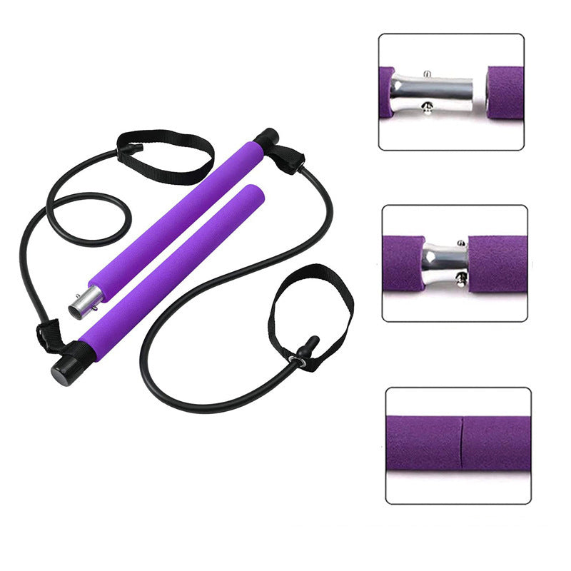 Elastic Bodybuilding Resistance Bands For Home Workout
