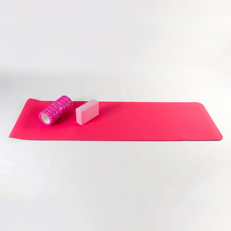 Yoga Mat Thickened 8mm Two-color