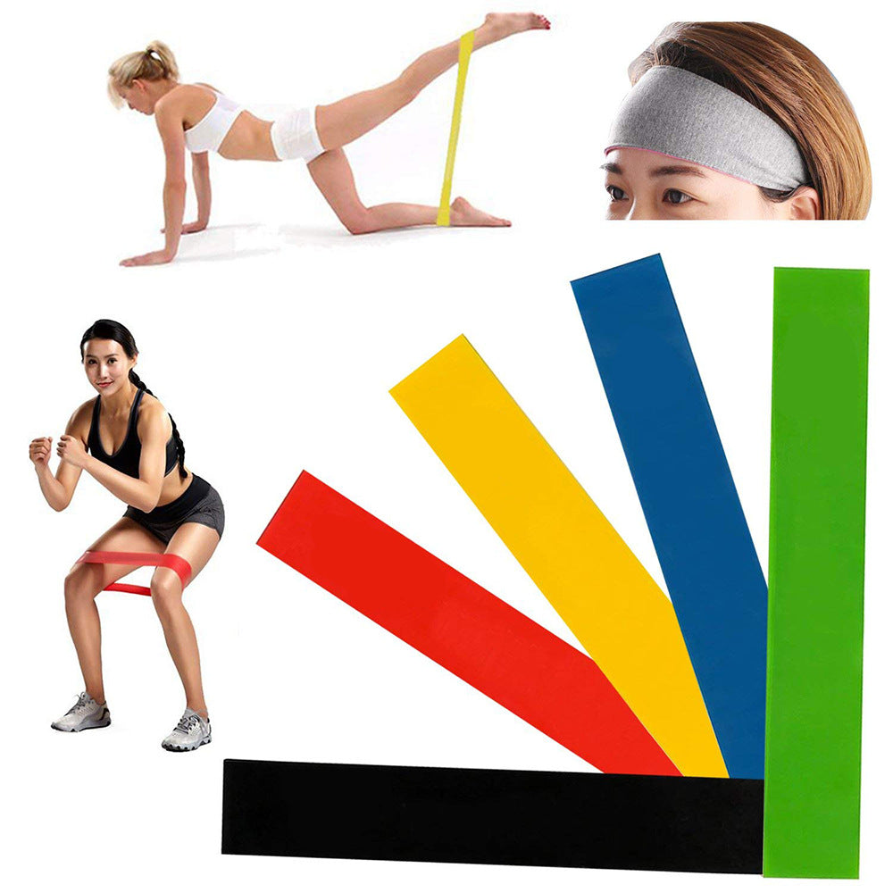 5 Level Yoga Training Elastic Bands