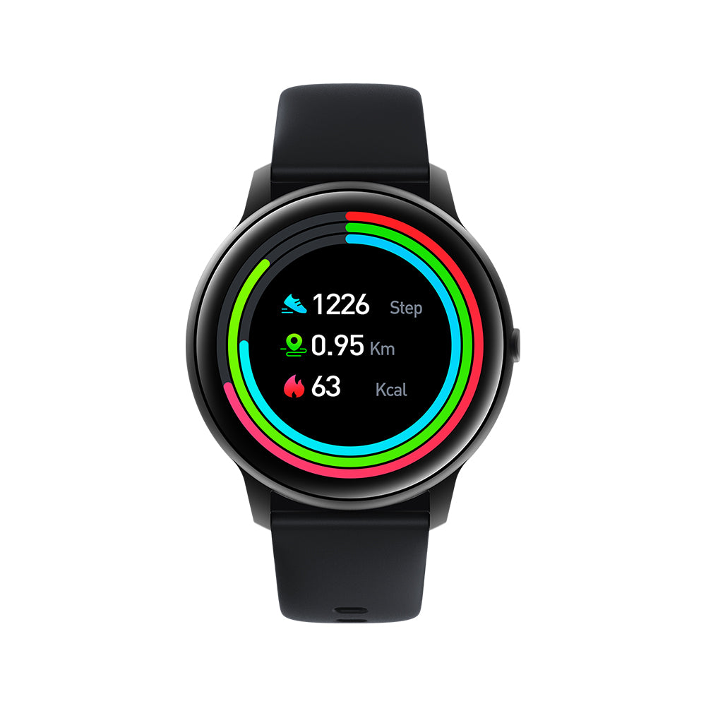 Smart IP68 Waterproof Sport Fitness Tracker-Black
