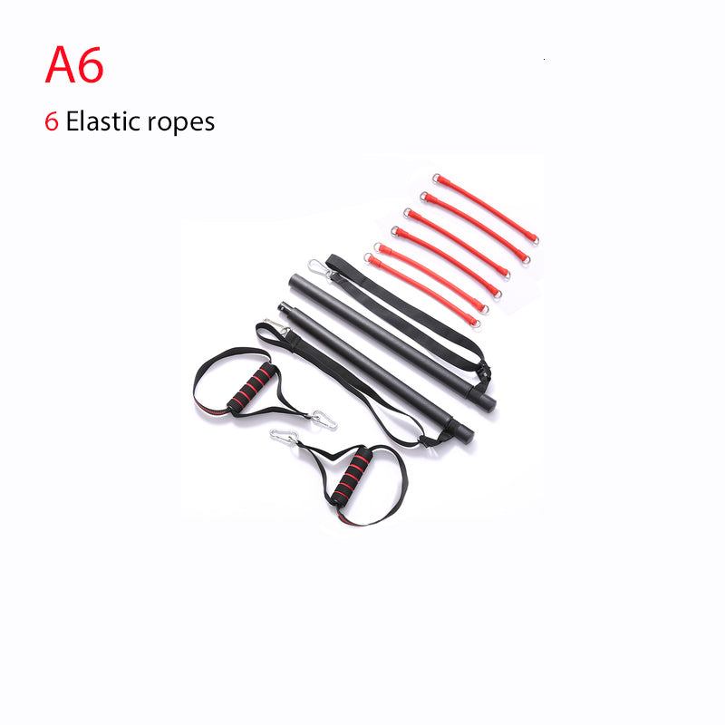 Body Workout with Resistance Bands Rubber Buckles