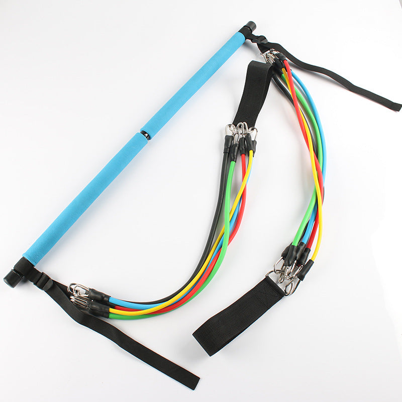 Elastic Bodybuilding Resistance Bands For Home Workout