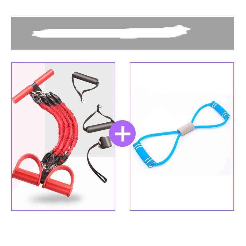 Multi Function Tension Fitness Latex Resistance Bands