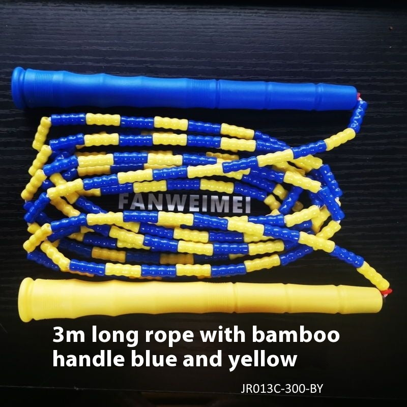 Bamboo Soft Bead Adjustable Skipping Rope