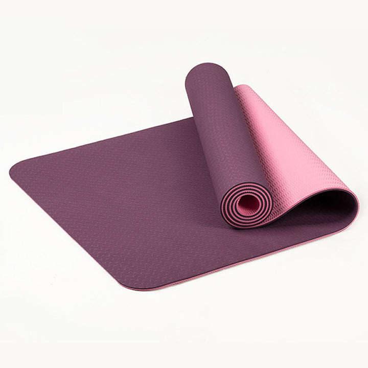 Yoga Mat Thickened 8mm Two-color